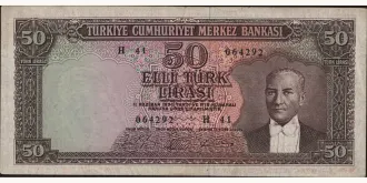 50 lira 1964