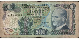 500 lira 1971