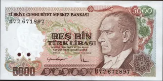 5000 lira 1983