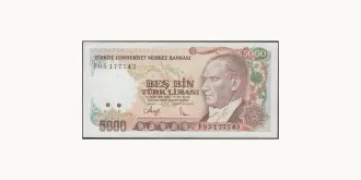 5000 lira 1985
