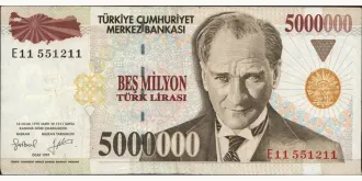 5000000 lira 1997