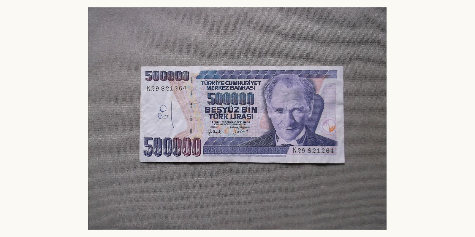 500000 lira 1997