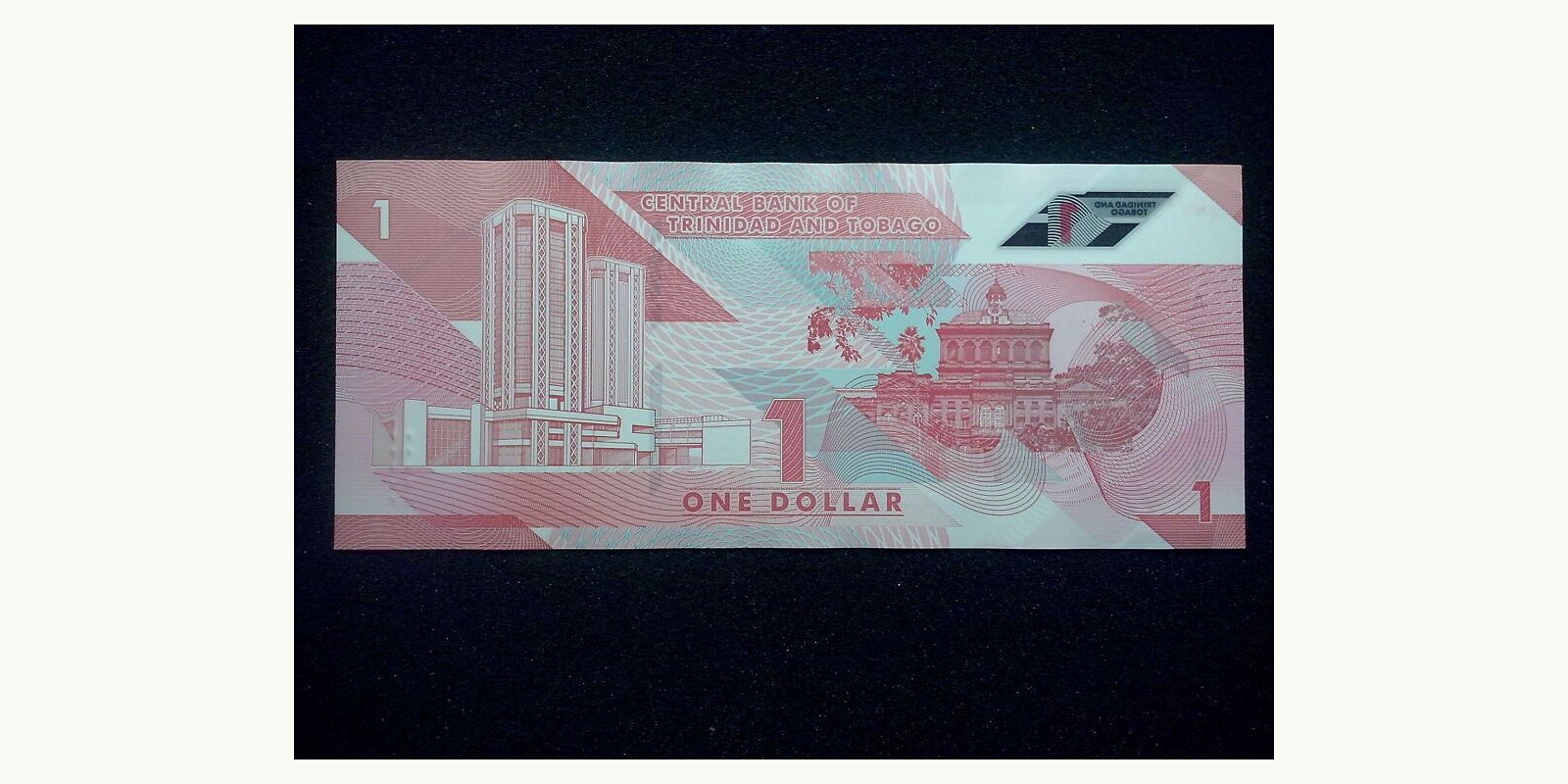 1 dollars Тринидад и Тобаго 2020 — Оборотная сторона