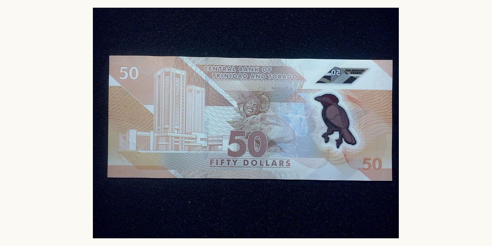 50 dollars Trinidad and Tobago 2020 — Back side