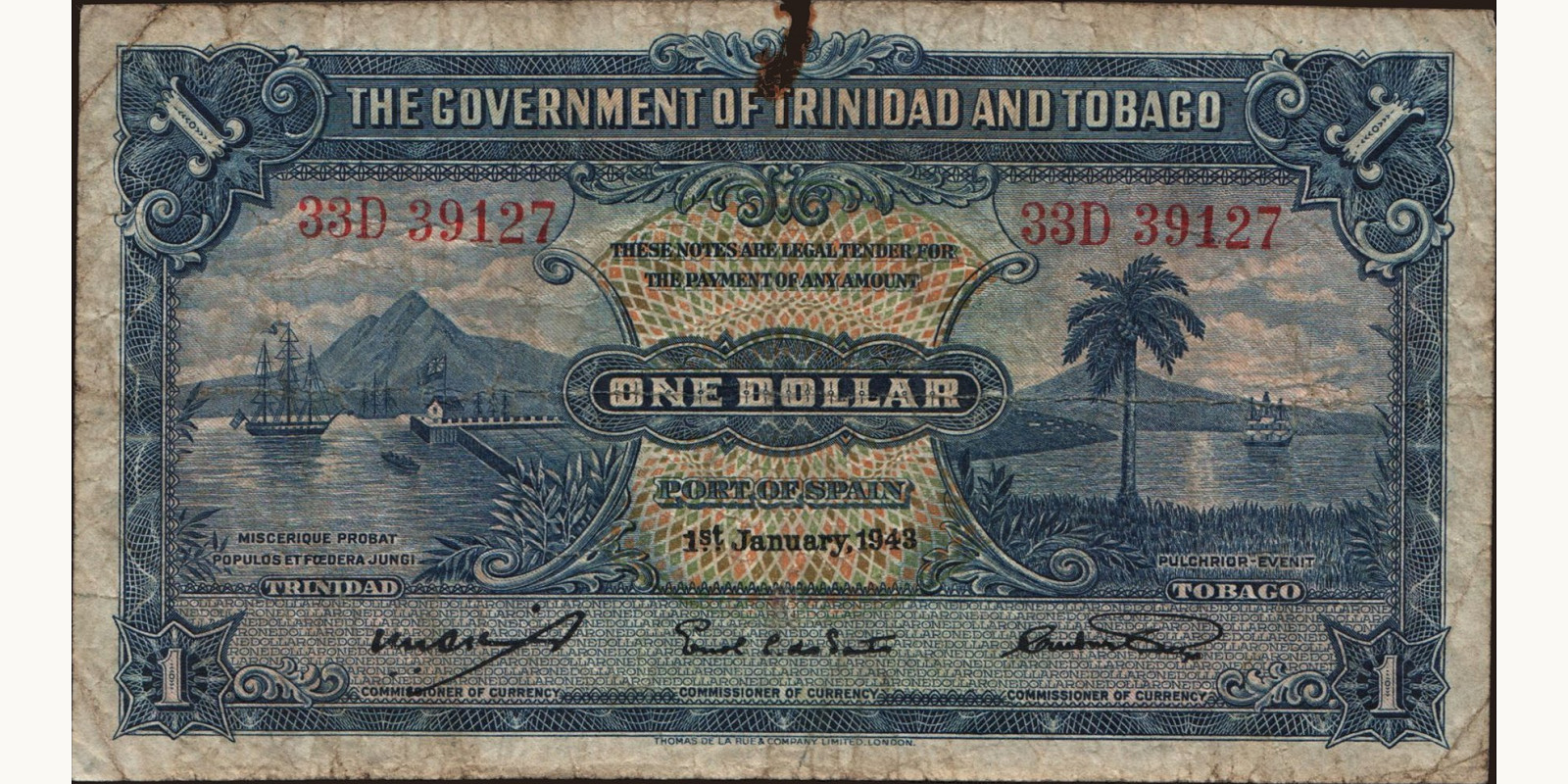 1 dollars 1943