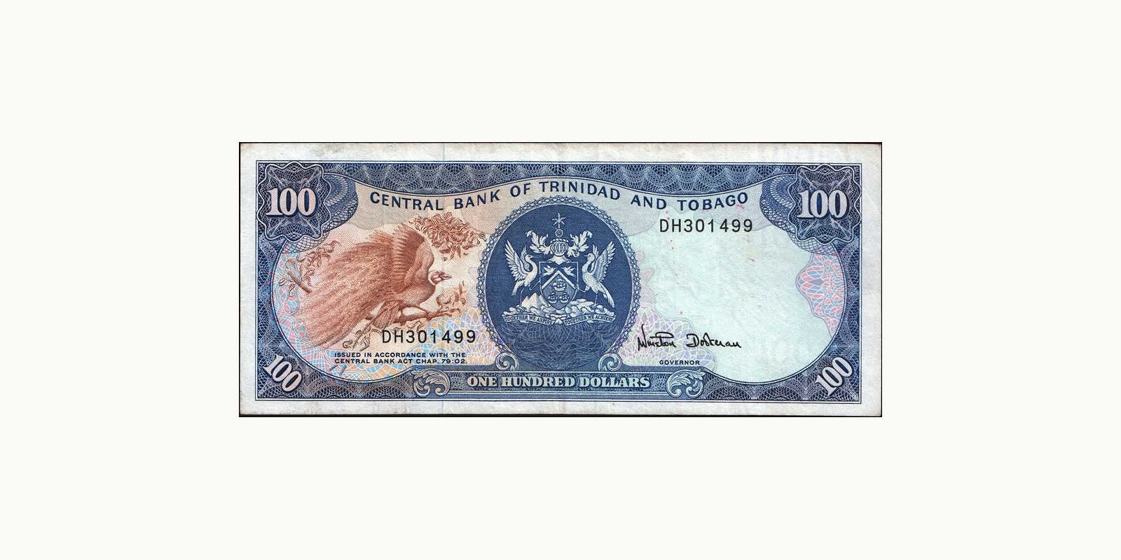 100 dollars 1985