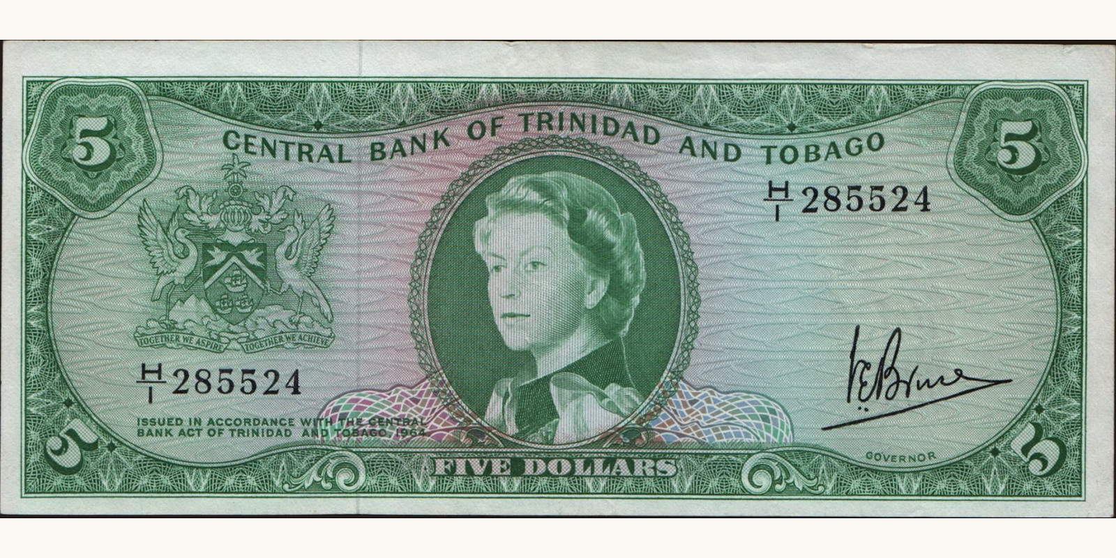 5 dollars 1964