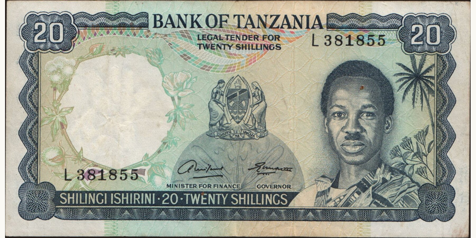 20 shilling 1966