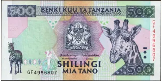 500 shilin 1997