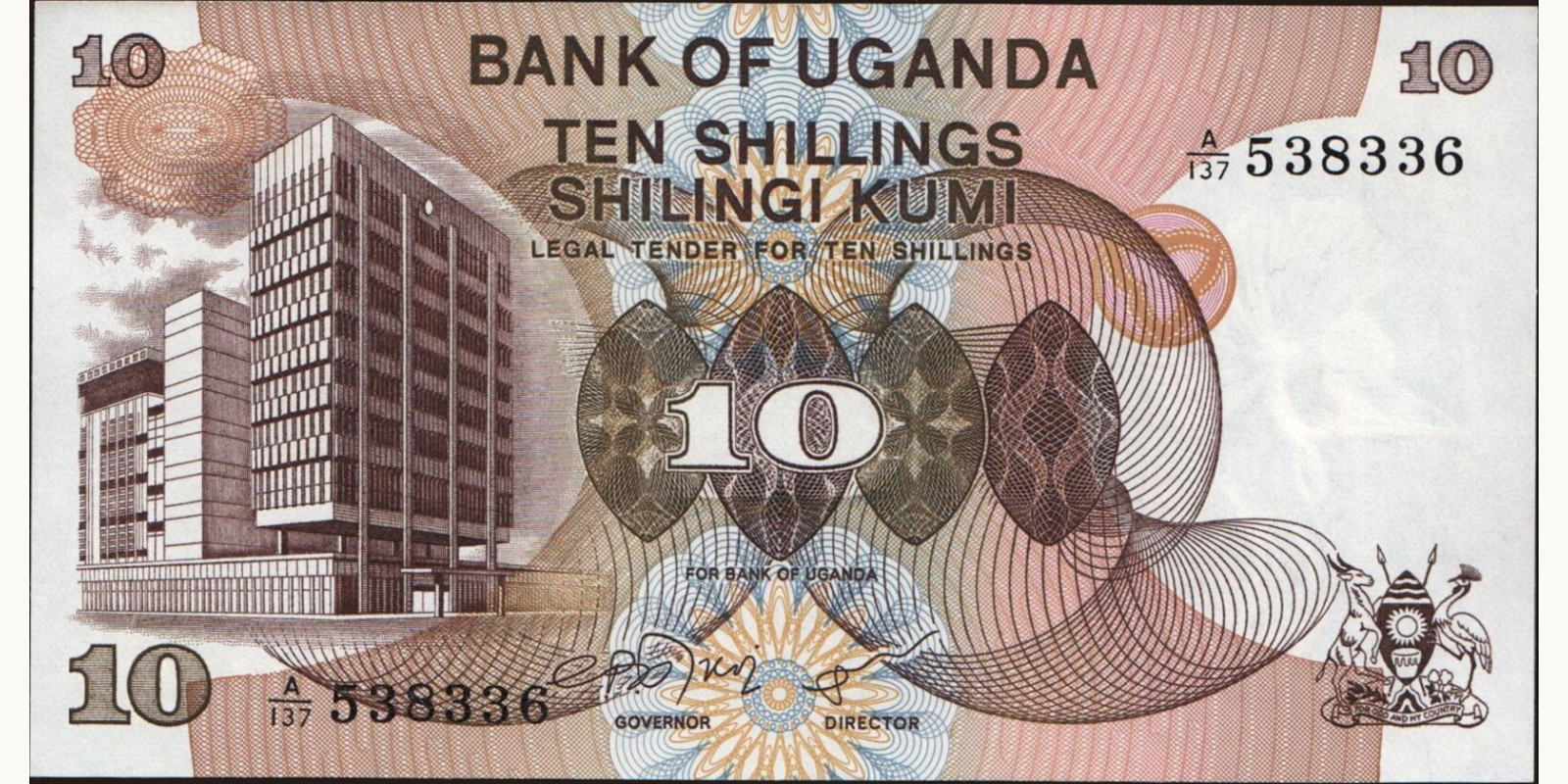 10 shilling 1979