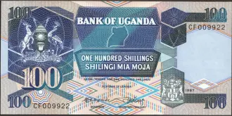 100 shilling 1987