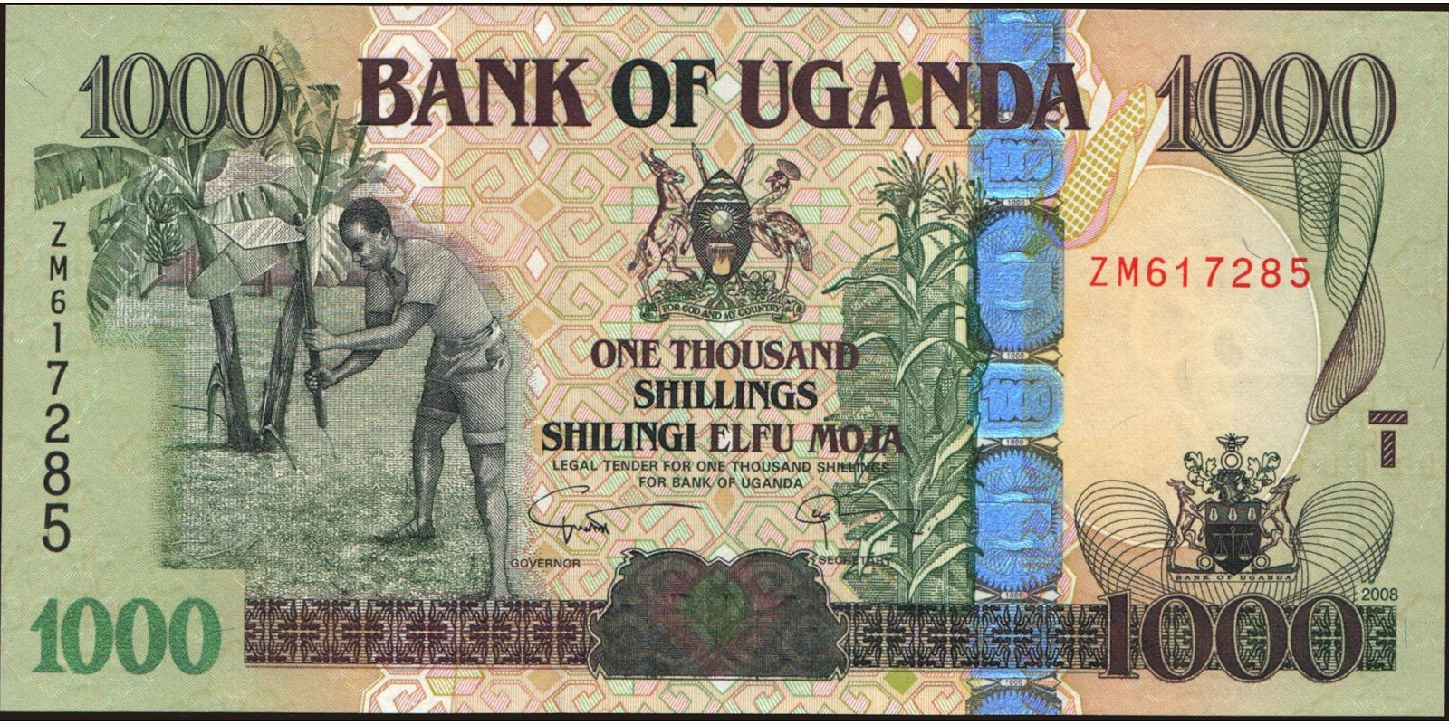 1000 shilling 2008