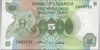 5 shilling 1982