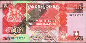 50 shilling 1987