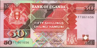 50 shilling 1988