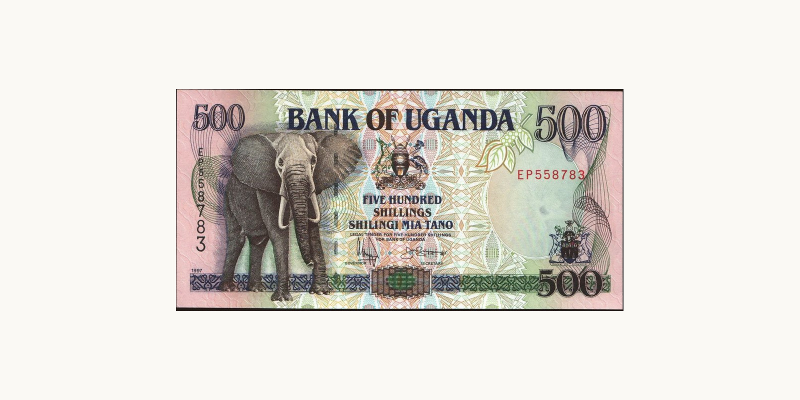 500 shilling 1997