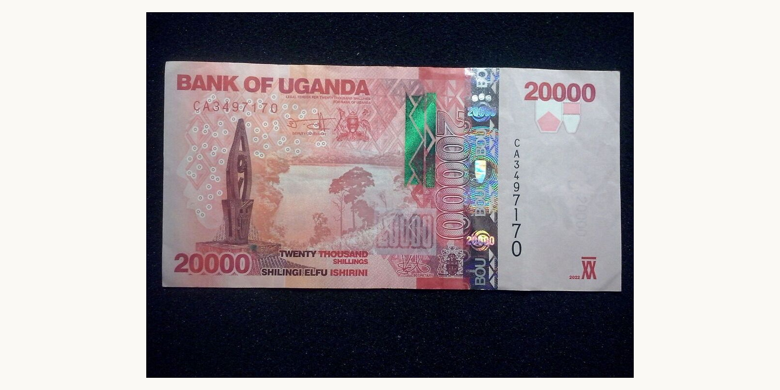 20000 shillings 2019