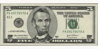 5 dollars 2003
