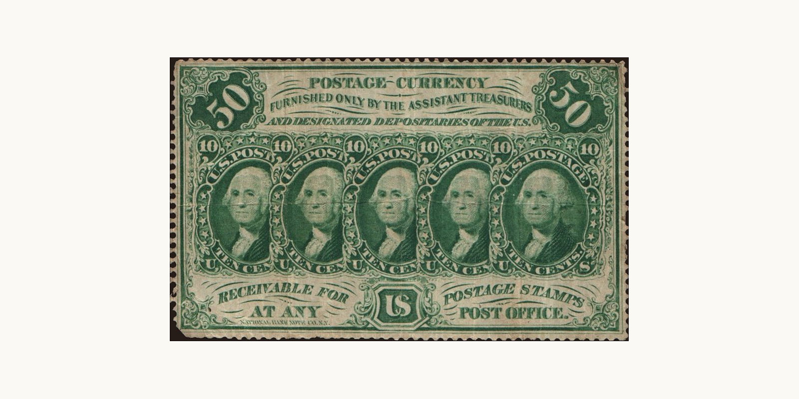 50 cents 1862
