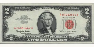 2 dollars 1963