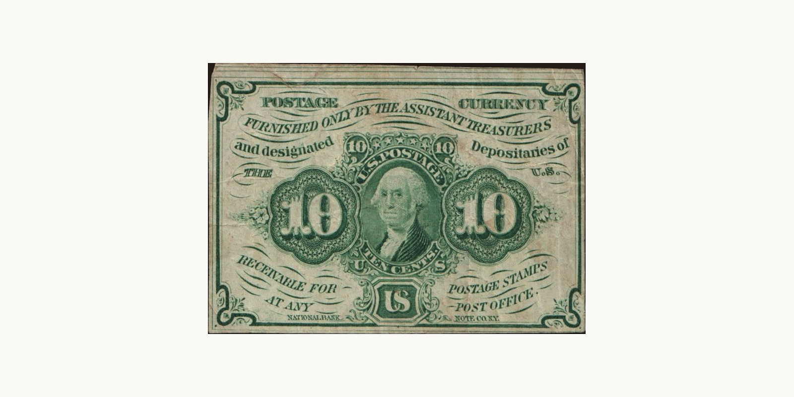 10 cents 1862
