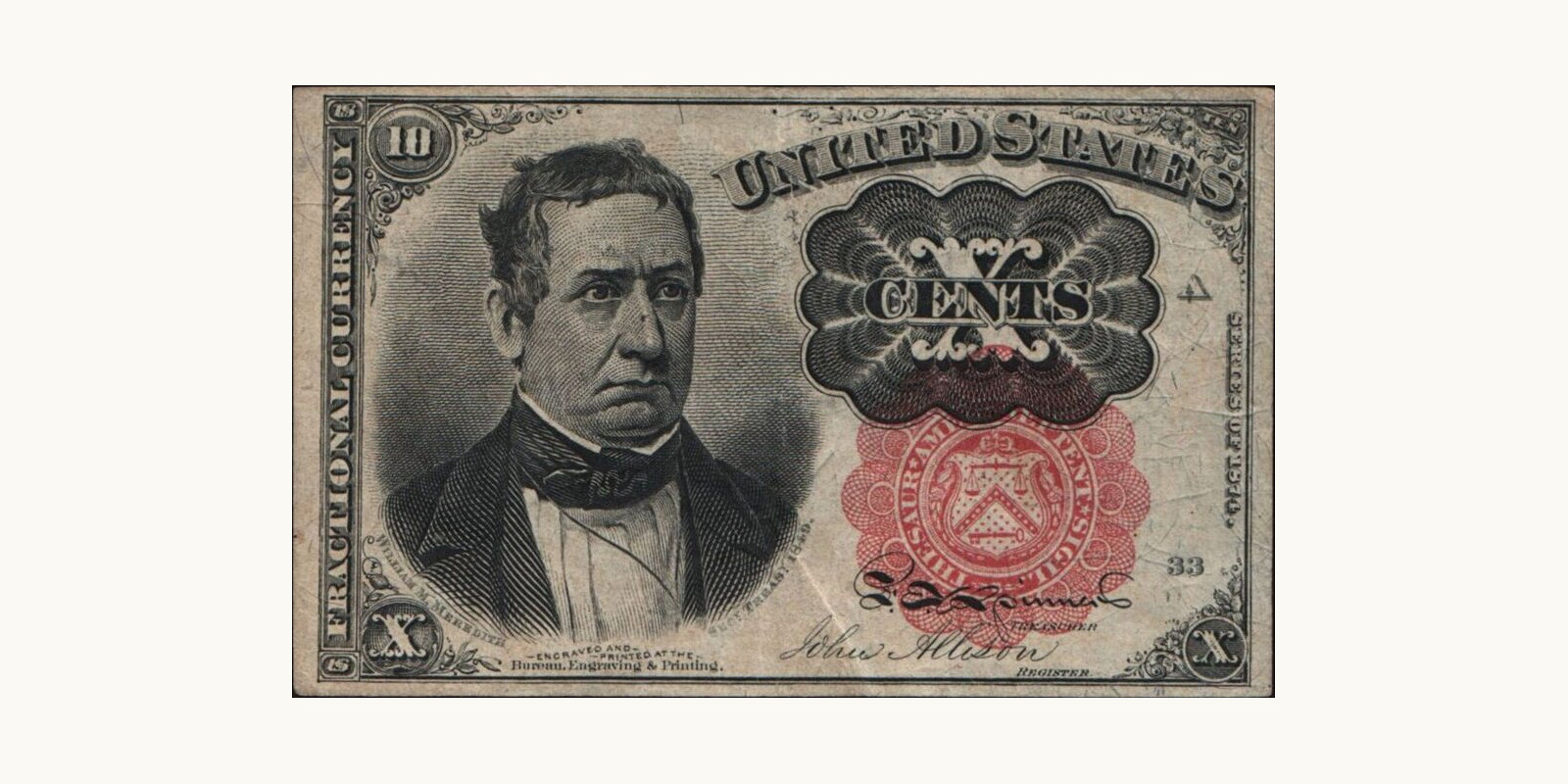 10 cents 1874