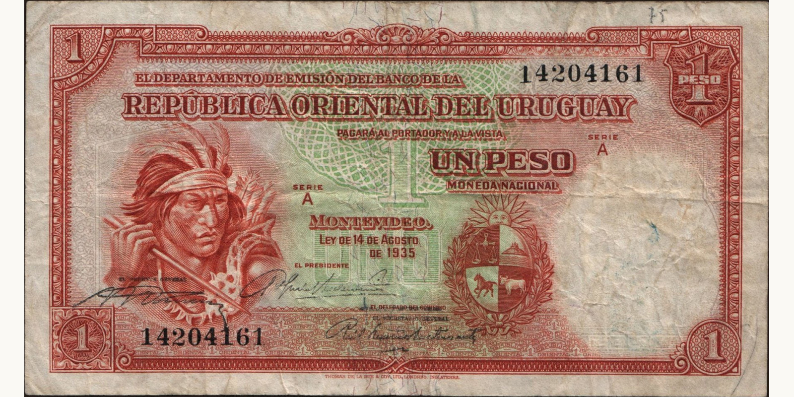 1 pesos 1935
