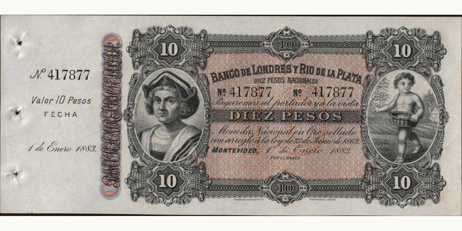 10 pesos 1883
