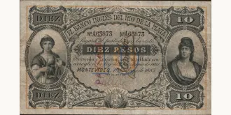 10 pesos 1885