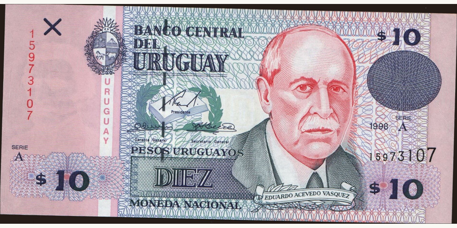 10 pesos 1998