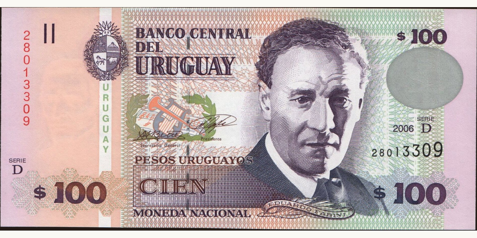 100 pesos 2006
