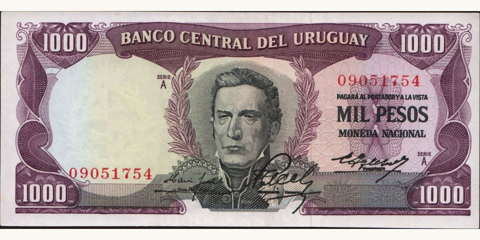 1000 pesos 1967