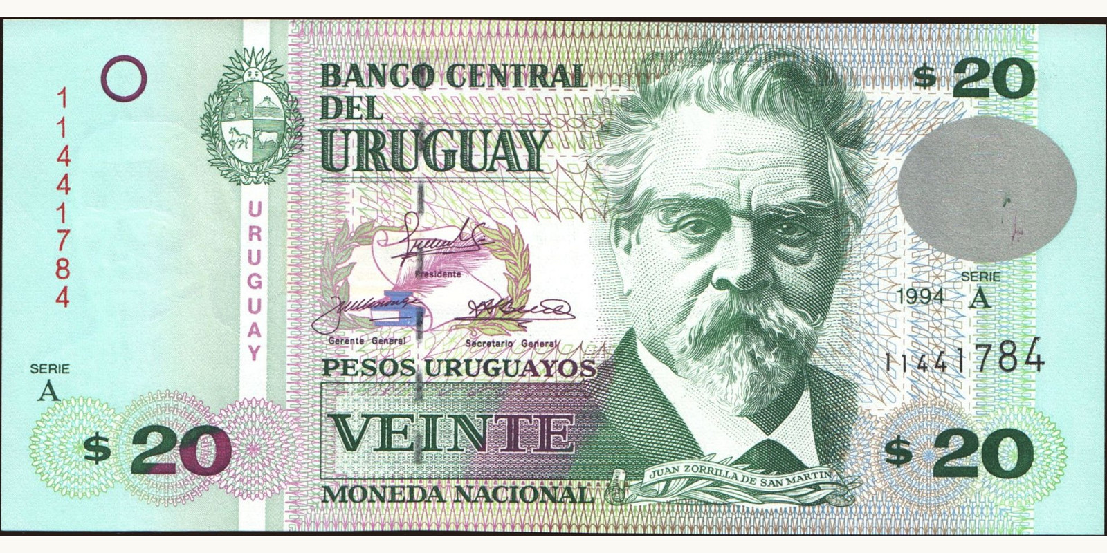 20 pesos 1994