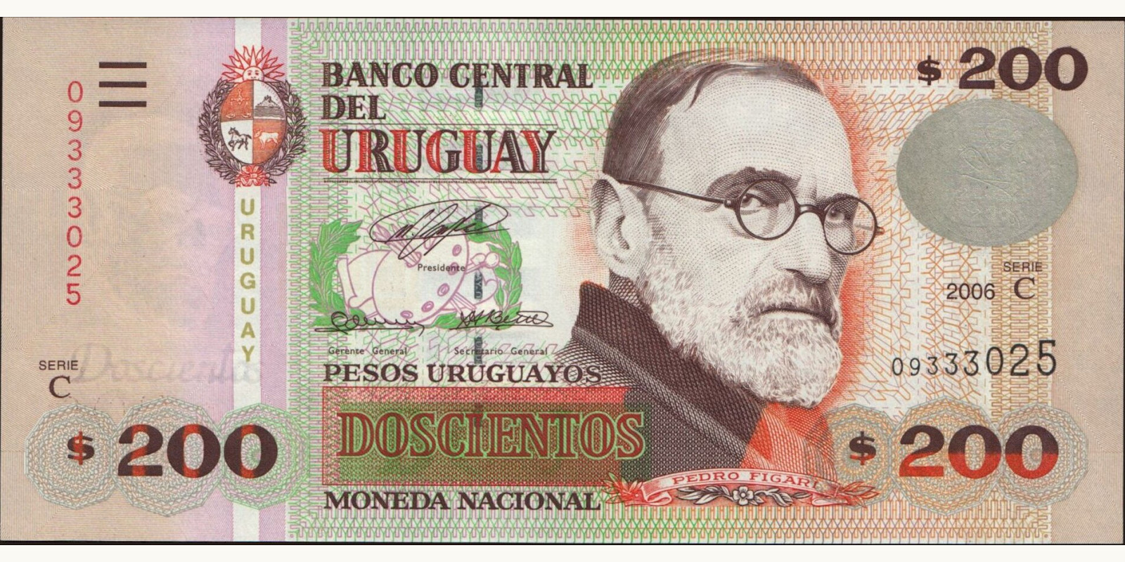 200 pesos 2006