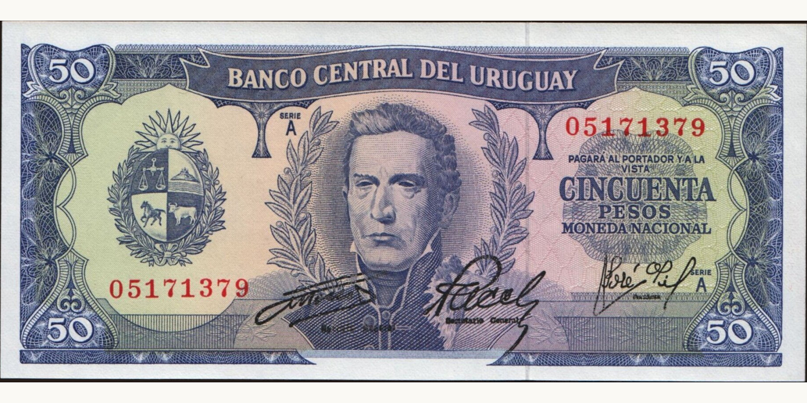 50 pesos 1967