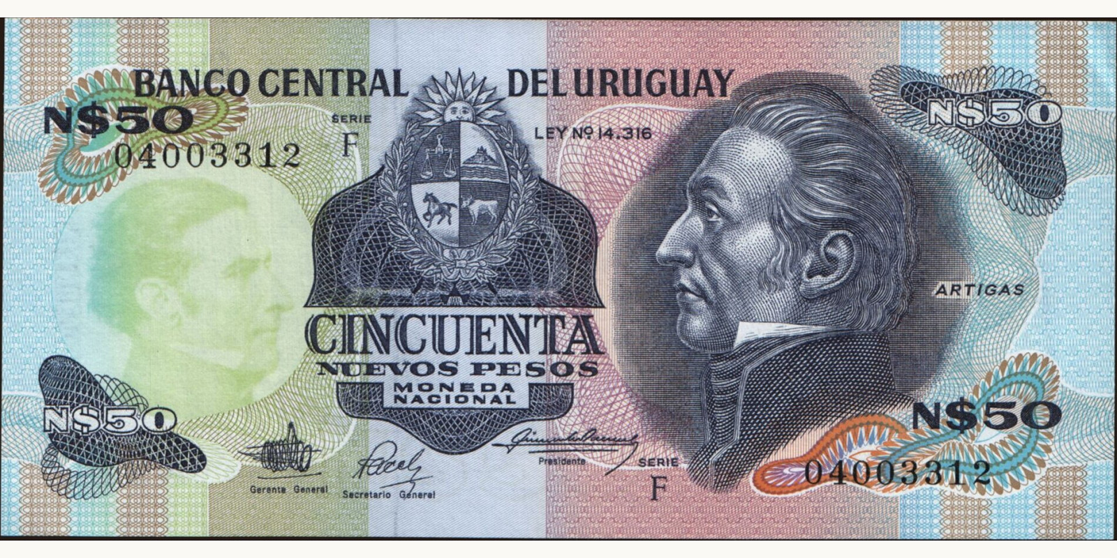 50 pesos 1988
