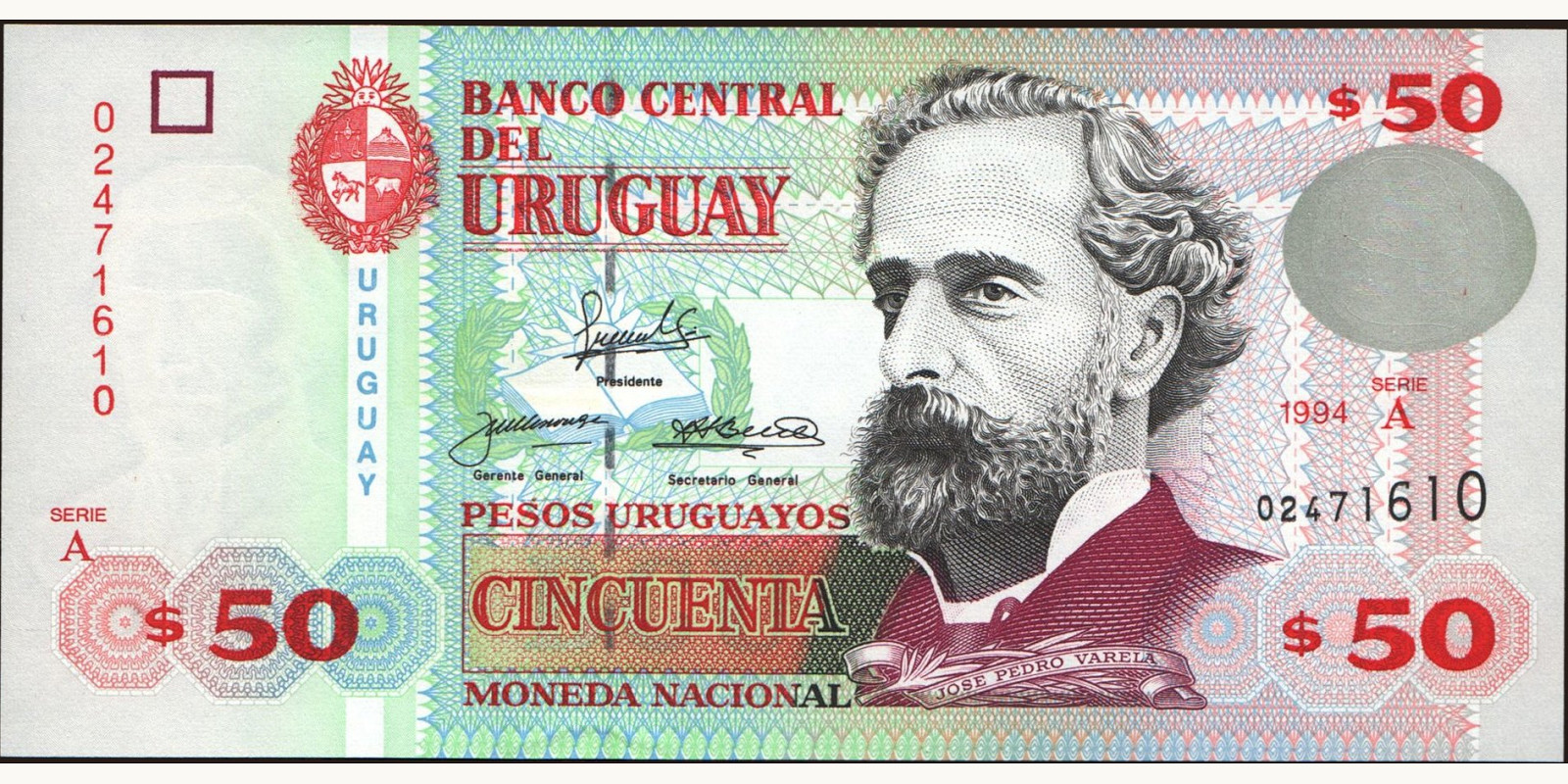 50 pesos 1994
