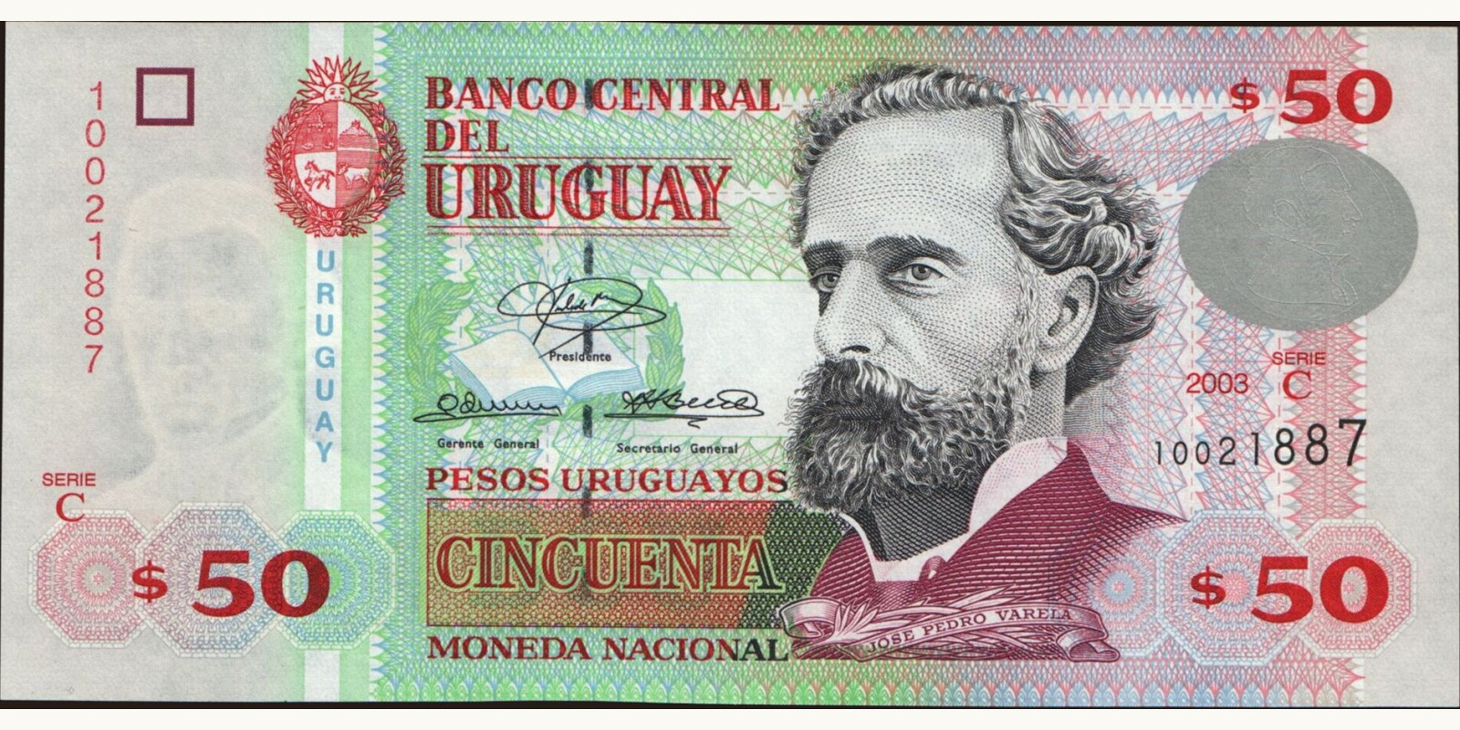 50 pesos 2003