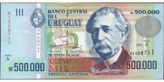 500000 pesos 1992