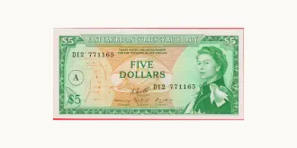 5 dollars 1965