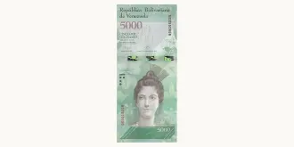 5000 bolivars 2016