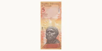 5 bolivars 2013