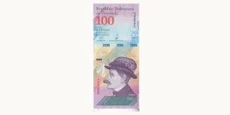 100 bolivars 2018