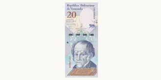20 bolivars 2018