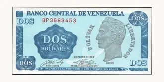 2 bolivars 1989