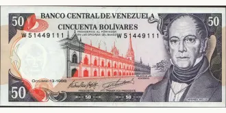 50 bolivars 1998