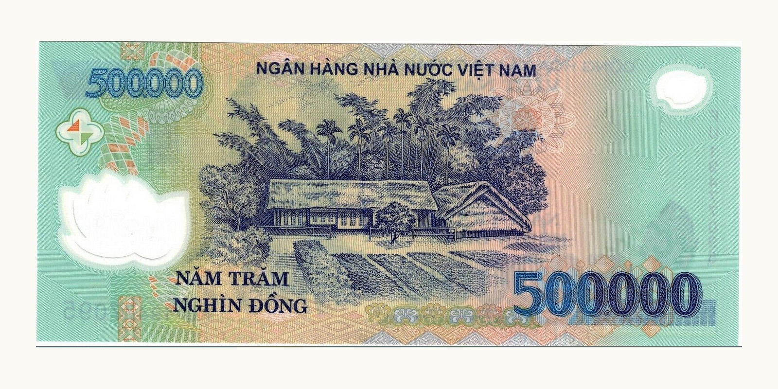500000 Dong Вьетнам 2019 — Оборотная сторона