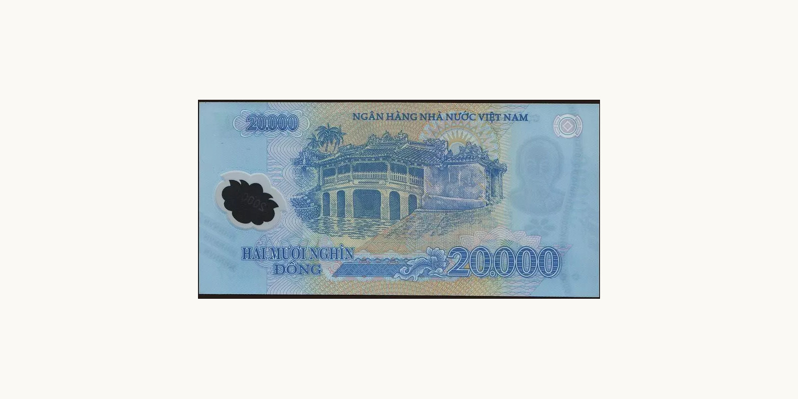 20000 dong Vietnam 2009 — Back side