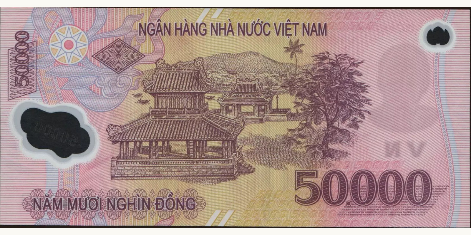 50000 dong Vietnam 2003 — Back side