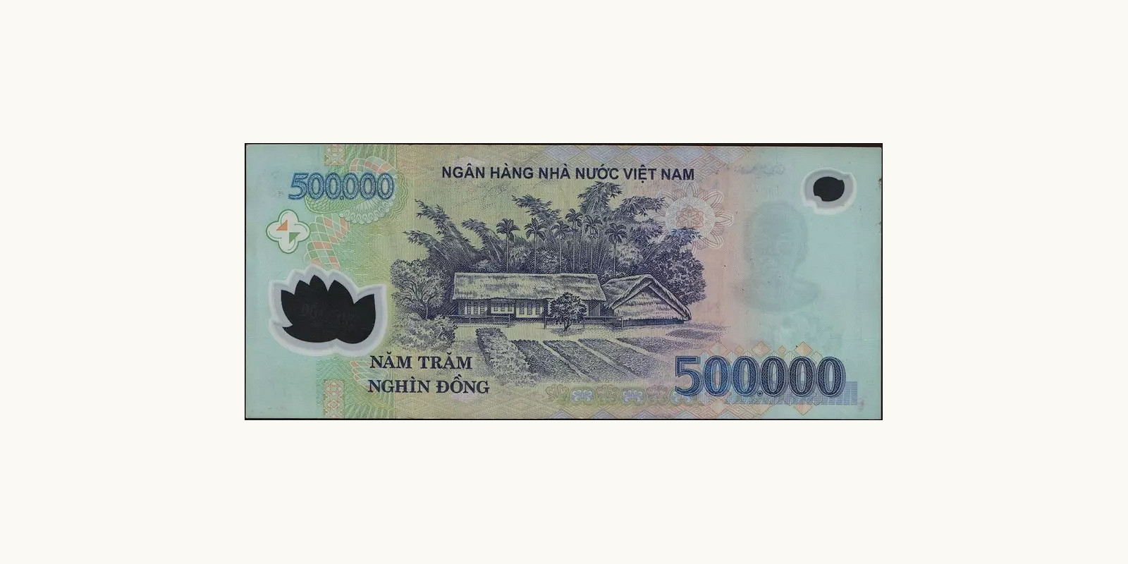 500000 dong Vietnam 2004 — Back side